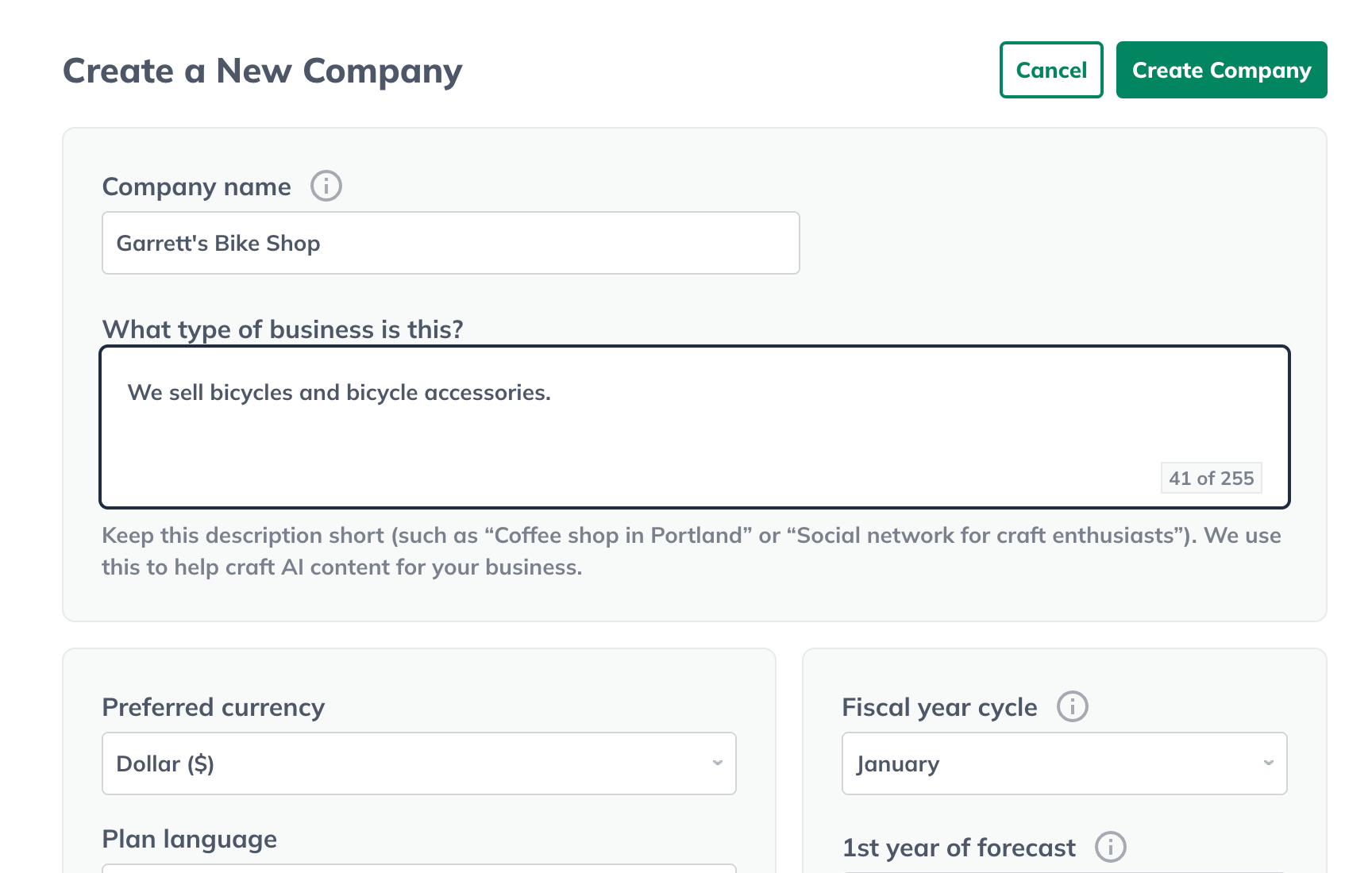 create a new company screen detail company name and type.png